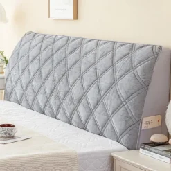 Thickened Cotton Bed Headboard Covers Stretchy Headboard Cover Bed Headboard Cover Elastic All-Inclusive Headboard Cover for Bedroom Decoration