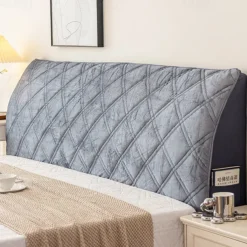 Thickened Cotton Bed Headboard Covers Stretchy Headboard Cover Bed Headboard Cover Elastic All-Inclusive Headboard Cover for Bedroom Decoration