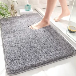 Thickened High Fluff Floor Mat Bathroom Water Absorption Anti-skid Mat Bathroom Doormat Bedroom Carpet Floor Mat
