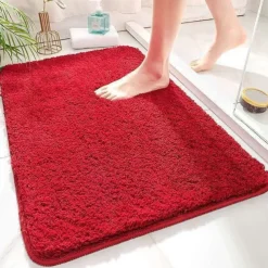 Thickened High Fluff Floor Mat Bathroom Water Absorption Anti-skid Mat Bathroom Doormat Bedroom Carpet Floor Mat