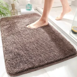 Thickened High Fluff Floor Mat Bathroom Water Absorption Anti-skid Mat Bathroom Doormat Bedroom Carpet Floor Mat