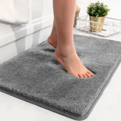 Thickened High Fluff Floor Mat Bathroom Water Absorption Anti-skid Mat Bathroom Doormat Bedroom Carpet Floor Mat