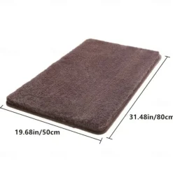 Thickened High Fluff Floor Mat Bathroom Water Absorption Anti-skid Mat Bathroom Doormat Bedroom Carpet Floor Mat