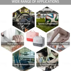 Thickened Large Capacity Medicine Box Family Medicine Bag Portable Storage Bag Cloth Art Box Multifunctional Layered Medicine Box