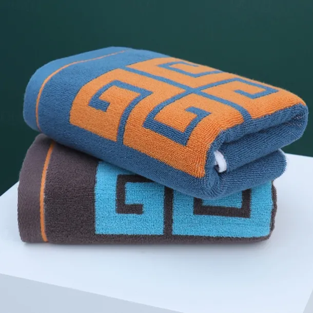 Thickened Men's Couple Cotton Towels, Highly Absorbent Towels For Bathrooms, Gyms, Hotels And Spas, Solid Color Bath Towel
