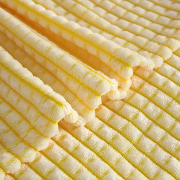 Thickened Solid Color Pineapple Checked Flannel Blanket Coral Velvet Sofa Cover Blanket Air Conditioning Blanket Nap Blanket