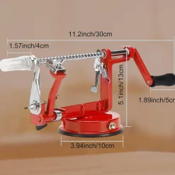 Three in One Multi-Function Hand-cranked Apple Peeler Apple Peeler Fruit Peeler Peeled and Coreless Sliced