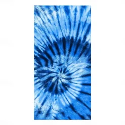 Tie Dye Beach Towel, Sand Free Hippie Color Beach Towels Oversized, Sup Soft Large Bath Towel, Water Absorbent Bathroom Towel for Men, Women, Travel, Swim, Camp, 32 x 64 Inch