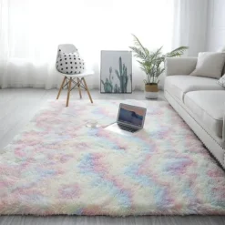 Tie-dye Printing Area Rug Carpet Velvet Carpet PV Living Room Study Bedside Bedroom Carpet