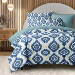 Tie-Dye Style Set Soft 3-Piece Luxury Cotton Bedding Set Home Decor Gift King Queen Duvet Cover