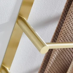 3-Tier Towel Rack,Towel Bar Towel Rail Stainless Steel Wall Mounted Towel Bar Storage Shelf for Bathroom 60cm Towel Holder Towel Hanger(Black/Chrome/Brushed Golden/Brushed Nickel)