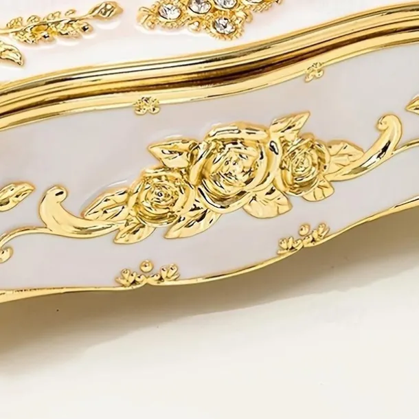 Tissue Box Holder, Vintage Toilet Paper Holder, Elegant Acrylic Facial Tissue Napkin Dispenser Holder For Bedroom, Coffee Table, Bathroom, Home, Restaurant, Wedding