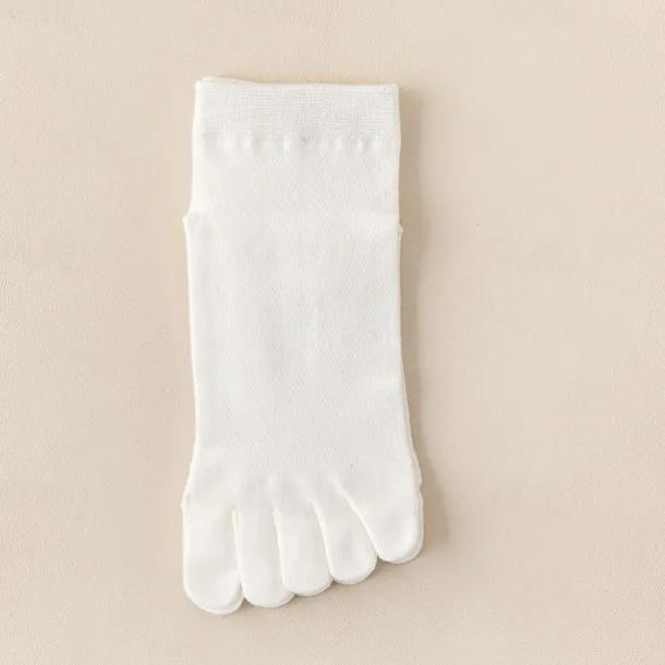 Toe Socks Solid One Size Socks for Women Solid Colored Spring Summer