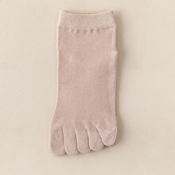 Toe Socks Solid One Size Socks for Women Solid Colored Spring Summer