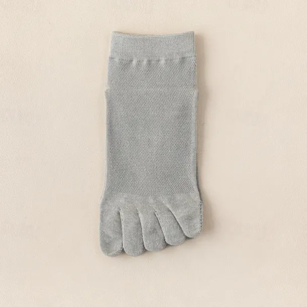 Toe Socks Solid One Size Socks for Women Solid Colored Spring Summer