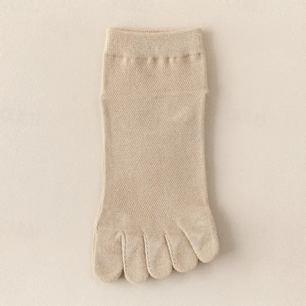 Toe Socks Solid One Size Socks for Women Solid Colored Spring Summer