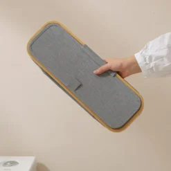 Toilet Paper Basket with Lid Large Capacity Easy to Install Toilet Paper Storage Organizer Multi-purpose Toilet Paper Holder