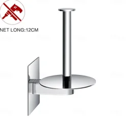 Toilet Paper Holder Adjustable Length / New Design / Self-adhesive Contemporary / Modern Stainless Steel / Low-carbon Steel / Metal 1pc - Bathroom Wall Mounted