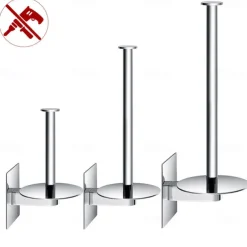 Toilet Paper Holder Adjustable Length / New Design / Self-adhesive Contemporary / Modern Stainless Steel / Low-carbon Steel / Metal 1pc - Bathroom Wall Mounted
