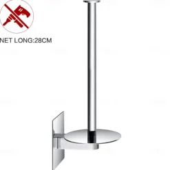 Toilet Paper Holder Adjustable Length / New Design / Self-adhesive Contemporary / Modern Stainless Steel / Low-carbon Steel / Metal 1pc - Bathroom Wall Mounted