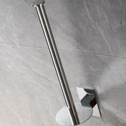 Toilet Paper Holder Adjustable Length / New Design / Self-adhesive Contemporary / Modern Stainless Steel / Low-carbon Steel / Metal 1pc - Bathroom Wall Mounted