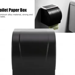 Toilet Paper Holder Aluminum, Wall Mounted Toilet Paper Roll Holder, Bathroom Accessories Roll Paper, Mobile Phone Rack, Paper Towel Holder, Toilet Tissue