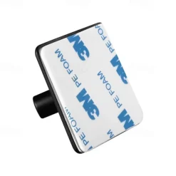 Toilet Paper Holder and 2 Wall Hooks Sets,No Drilling Self-Adhesive Toilet Roll Holder&Robe Hooks Stainless Steel Toilet Roll Holder Toilet Roll Holder Paper Holder for Kitchen and Bathroom Black