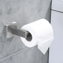 Toilet Paper Holder Bathroom Tissue Holder Paper Roll SUS 304 Stainless Steel Wall Mount (Matte Black/Chrome/Brushed Nickel/Golden)