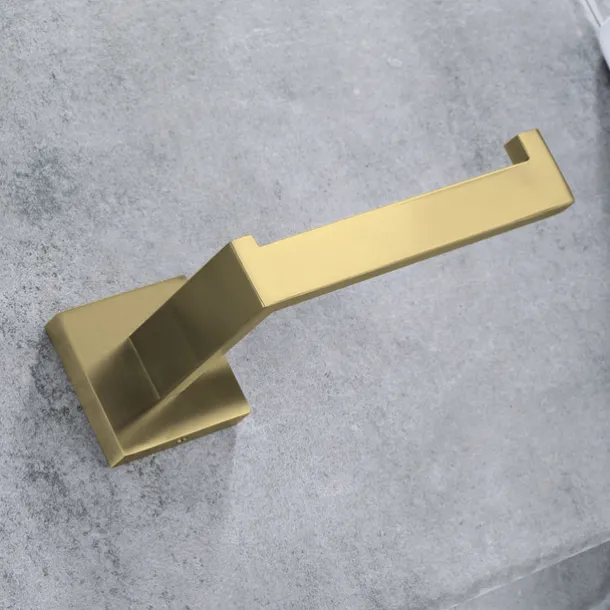 Toilet Paper Holder Bathroom Tissue Holder Paper Roll SUS 304 Stainless Steel Wall Mount (Matte Black/Chrome/Brushed Nickel/Golden)