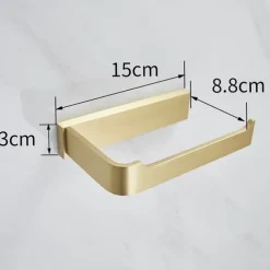 Toilet Paper Holder Creative Modern Metal 1pc - Bathroom Wall Mounted