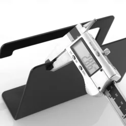 Toilet Paper Holder Multi-Functional Storage Roll Paper Holder Black Matt Space Aluminum