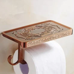 Toilet Paper Holder Multifunction Antique Zinc Alloy 1PC - Bathroom