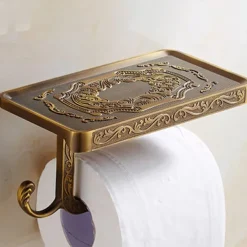 Toilet Paper Holder Multifunction Antique Zinc Alloy 1PC - Bathroom