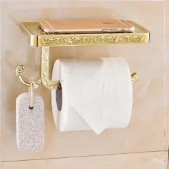 Toilet Paper Holder Multifunction Antique Zinc Alloy 1PC - Bathroom
