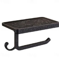 Toilet Paper Holder Multifunction Antique Zinc Alloy 1PC - Bathroom