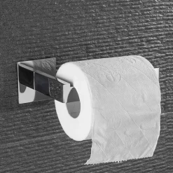 Toilet Paper Holder New Design / Self-adhesive / Creative Contemporary / Modern Metal 1pc - Bathroom Wall Mounted