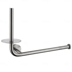 Toilet Paper Holder Vertical Installation Towel Bar Detachable 304 Stainless Steel Brushed Nickel and Matte Black 1pc
