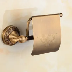 Toilet Paper Holders Antique Brass 1 pc - Hotel bath