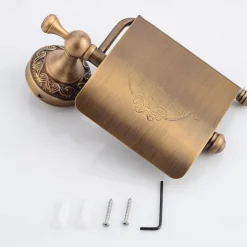 Toilet Paper Holders Antique Brass 1 pc - Hotel bath