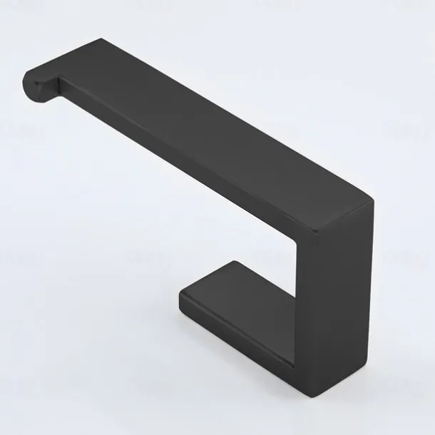 Toilet Paper Holder,Wall Mounted 304 Stainless Steel 14.5cm Tissue Roll Hanger Dispenser for Bathroom & Kitchen (Black/Brushed Nickel/Chrome)