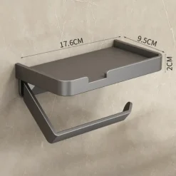 Toilet Tissue Holder Punch Free Toilet Roll Paper Storage Rack Tissue Box Toilet Toilet Paper Holder Toilet Paper Holder