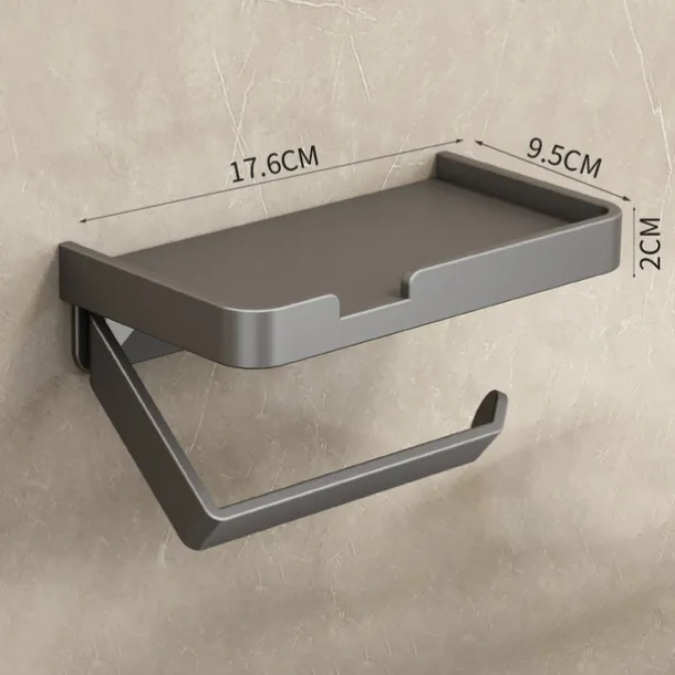 Toilet Tissue Holder Punch Free Toilet Roll Paper Storage Rack Tissue Box Toilet Toilet Paper Holder Toilet Paper Holder