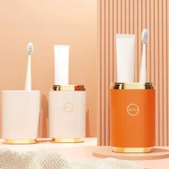 Toothbrush Mug Creative Travel Size Easy to Use Boutique Special Material 1PC - tools cleaning Toilet Accessories