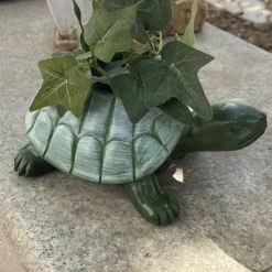 Tortoise Rein Flower Pot Molds, Candle Pen Holder Mold Storage Box, Turtle Succulent Planter Concrete Molds DIY Cactus, Plaster Cement Clay Resin Craft Home Decor