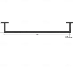 Towel Bar / Bathroom Shelf New Design / Creative Stainless Steel / Low-carbon Steel / Metal 1pc - Bathroom 1-Towel Bar
