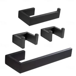 Towel Bar / Robe Hook New Design / Creative Contemporary / Traditional Stainless Steel / Stainless Steel / Iron / Metal 4pcs - Bathroom Wall Mounted