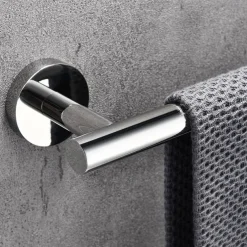 Towel Bar / Toilet Paper Holder / Robe Hook New Design / Adorable / Creative Contemporary / Modern Stainless Steel / Low-carbon Steel / Metal 4pcs - Bathroom Wall Mounted