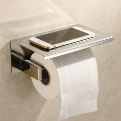 Towel Bar / Toilet Paper Holder / Robe Hook New Design / Creative / Multifunction Contemporary / Modern Stainless Steel / Low-carbon Steel / Metal 3pcs - Bathroom Wall Mounted