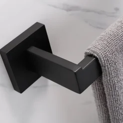 Towel Bar / Toilet Paper Holder / Robe Hook New Design / Creative / Multifunction Contemporary / Modern Stainless Steel / Low-carbon Steel / Metal 3pcs - Bathroom Wall Mounted