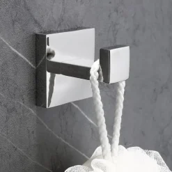Towel Bar / Toilet Paper Holder / Robe Hook New Design / Creative / Multifunction Contemporary / Modern Stainless Steel / Low-carbon Steel / Metal 3pcs - Bathroom Wall Mounted